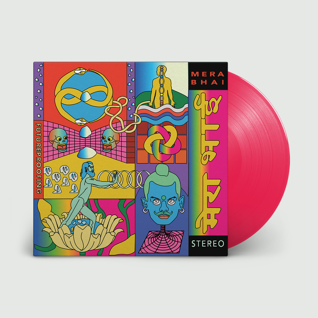 Mera Bhai - Futureproofing: Signed Hot Pink Vinyl LP