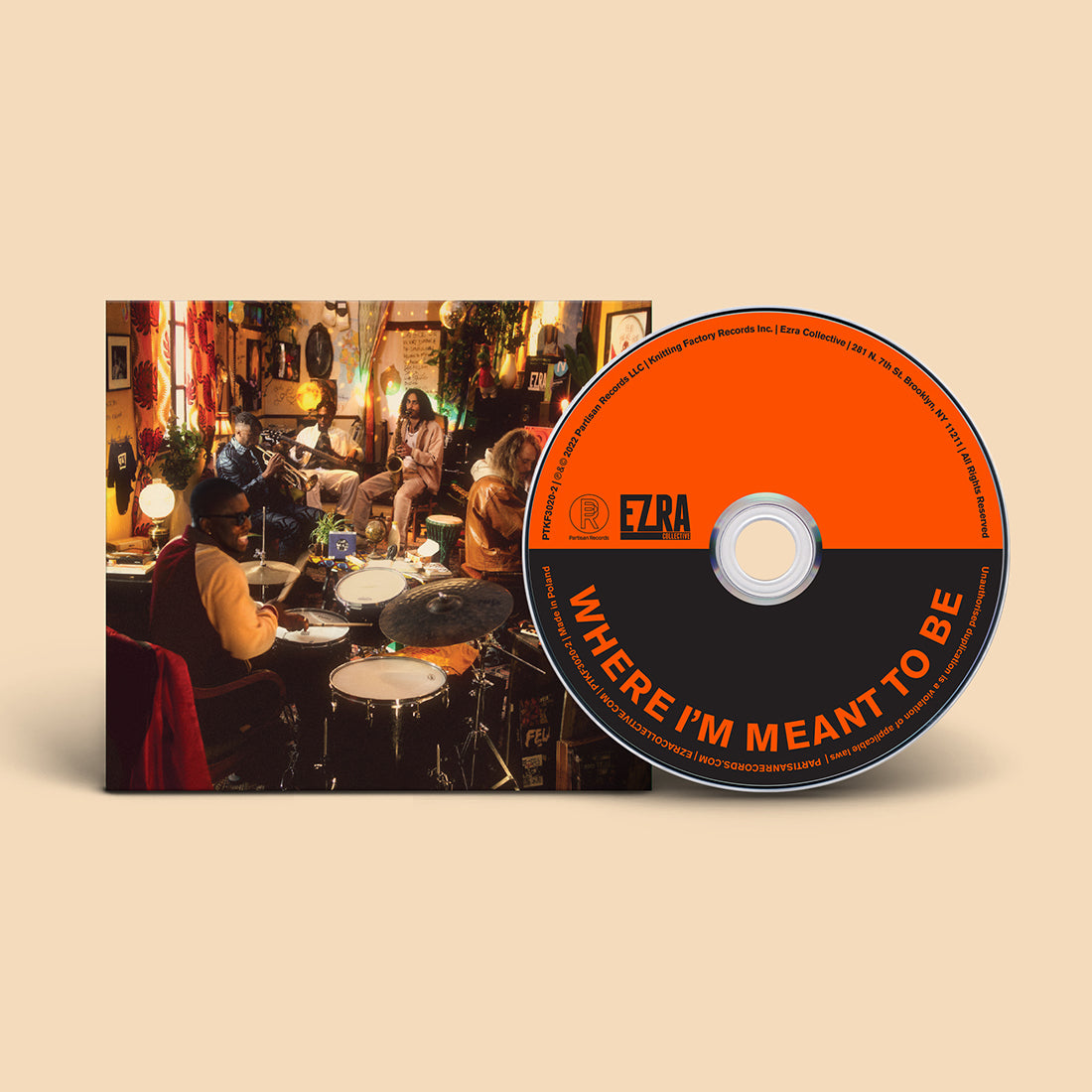 Ezra Collective - Where I'm Meant To Be: CD