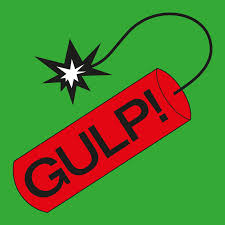 Gulp! Signed Hot Red Vinyl LP