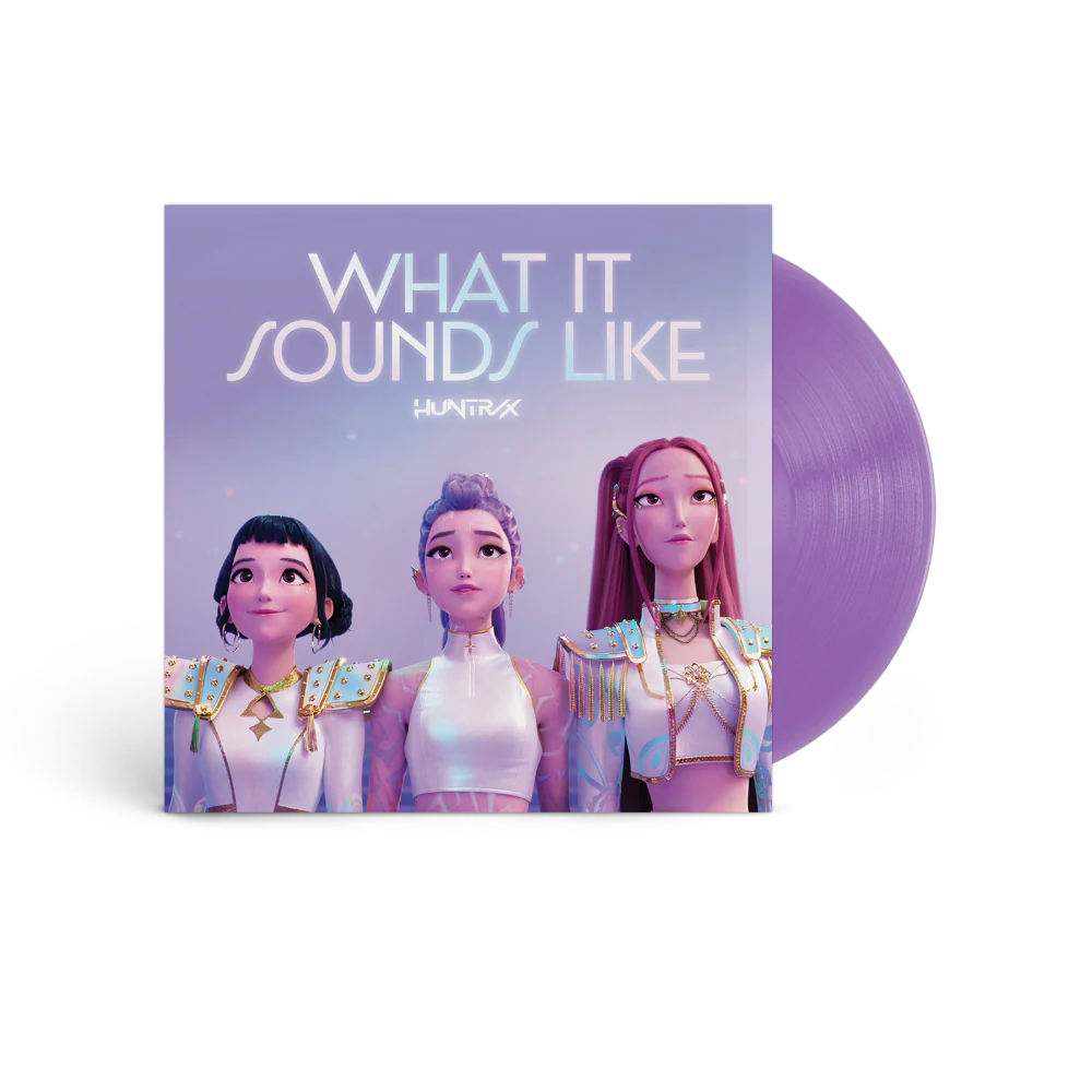 KPop Demon Hunters Cast, HUNTR/X, Saja Boys - What It Sounds Like 7” Vinyl