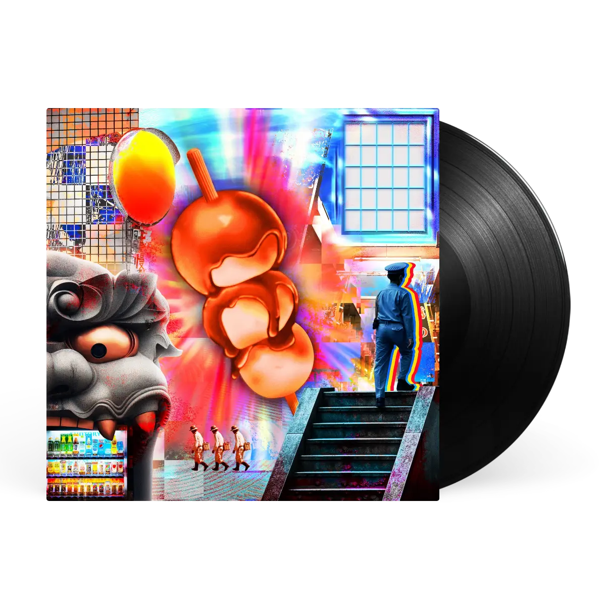 Foodman - HIKARIGASASHIKOMU: Black Vinyl LP
