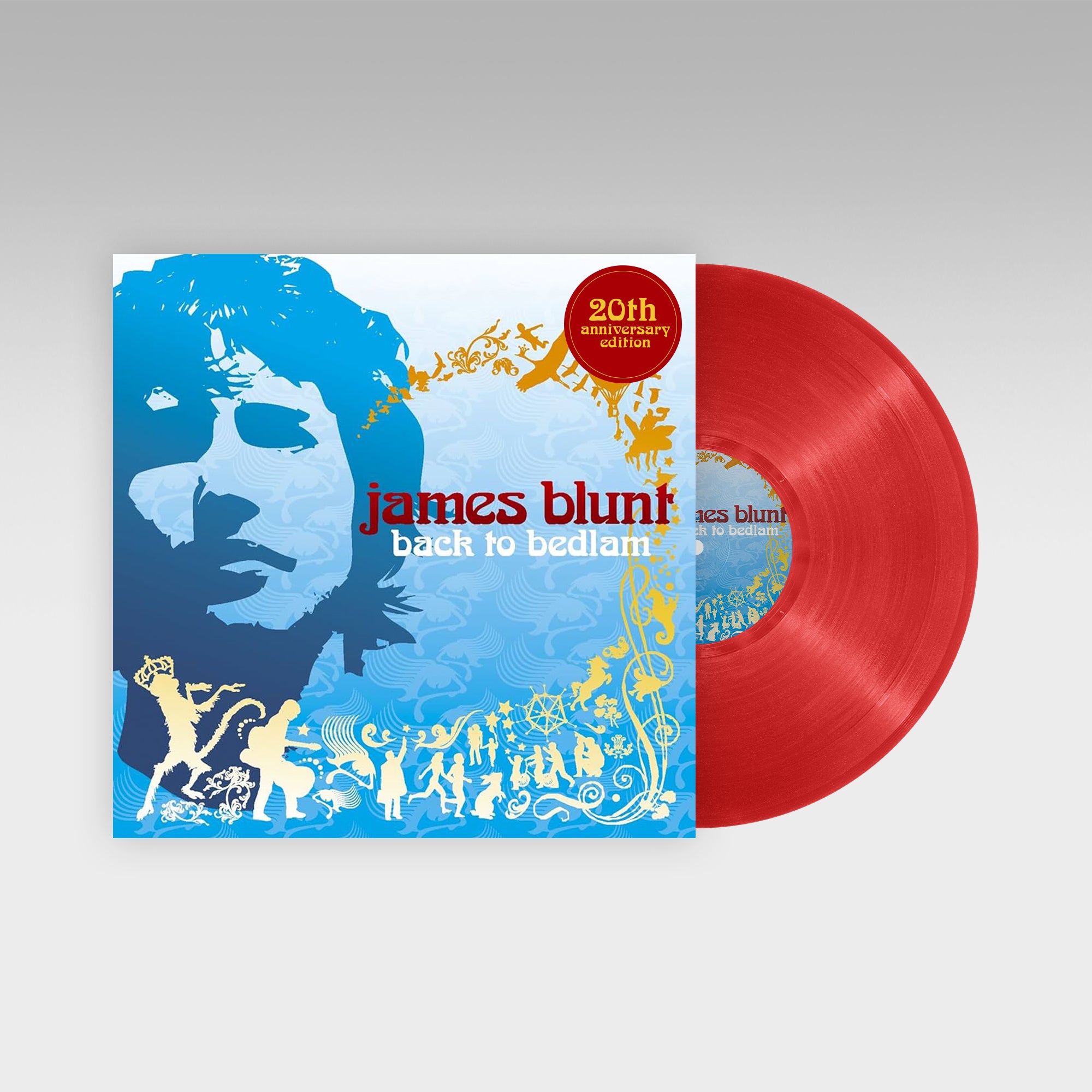 James Blunt - Back To Bedlam (20th Anniversary Edition): Recycled Red Vinyl LP