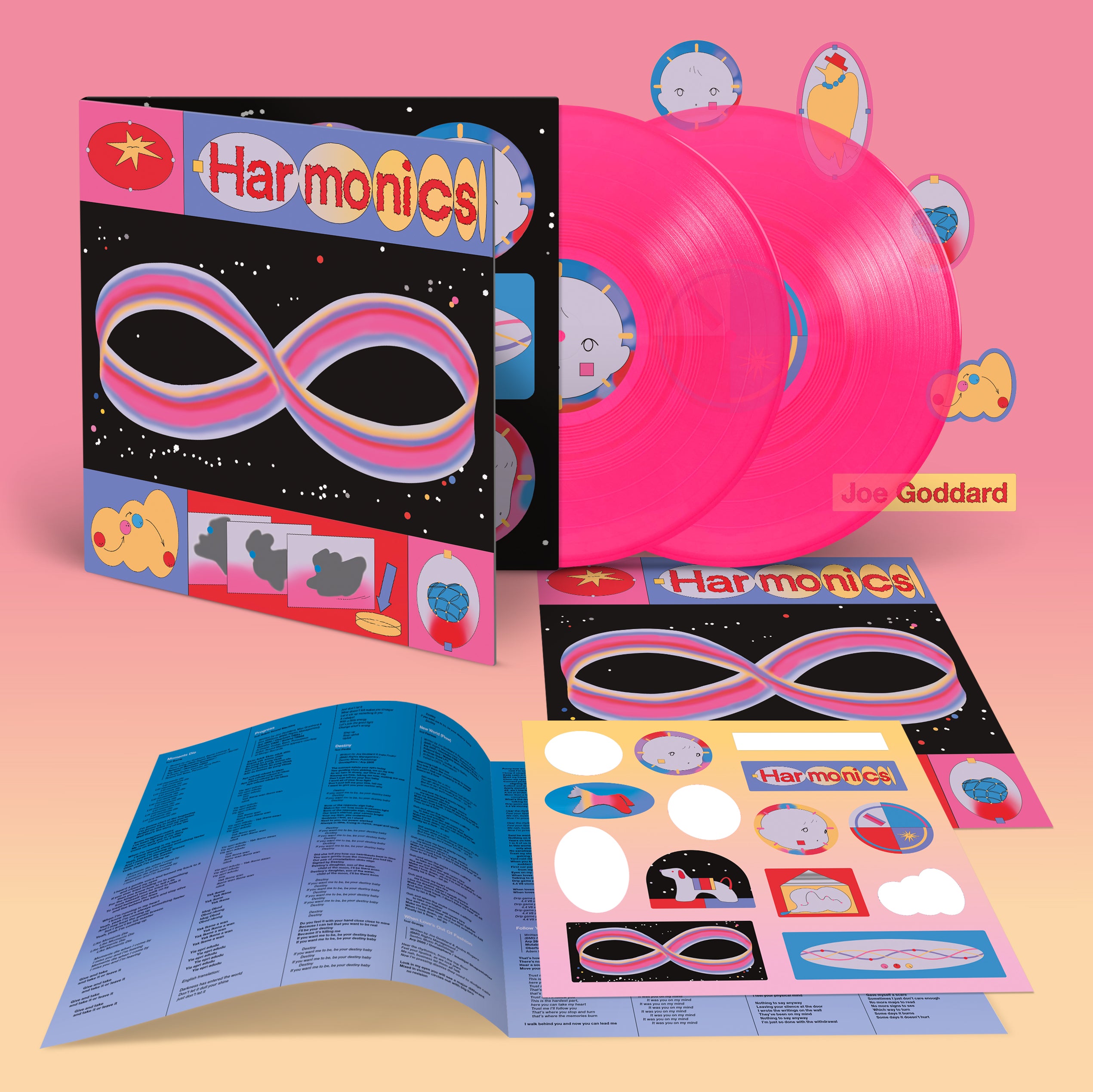 Harmonics: Limited Deluxe Transparent Pink Vinyl 2LP + Exclusive Signed Print