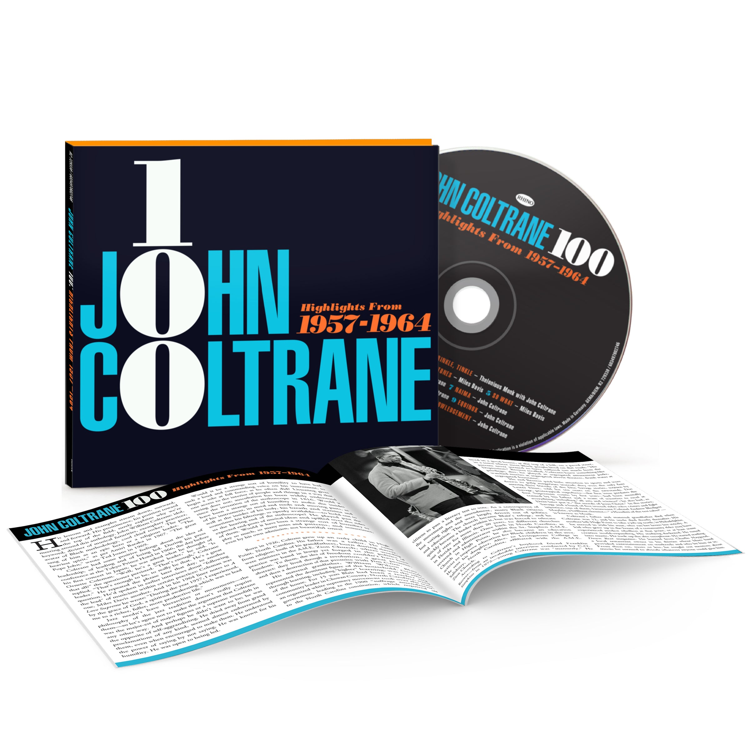John Coltrane - 100 Selections From 1951 - 1967: CD