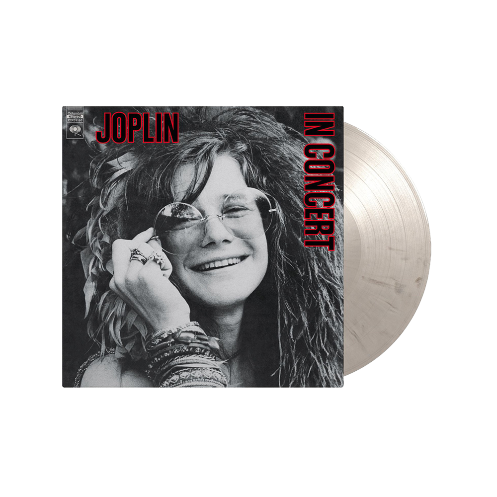 Janis Joplin - Joplin In Concert: Limited Black + White Marbled Vinyl 2LP