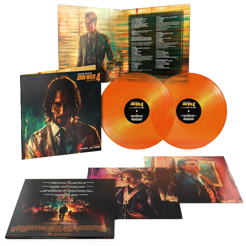 John Wick - Chapter 4: Limited Transparent Orange Vinyl 2LP