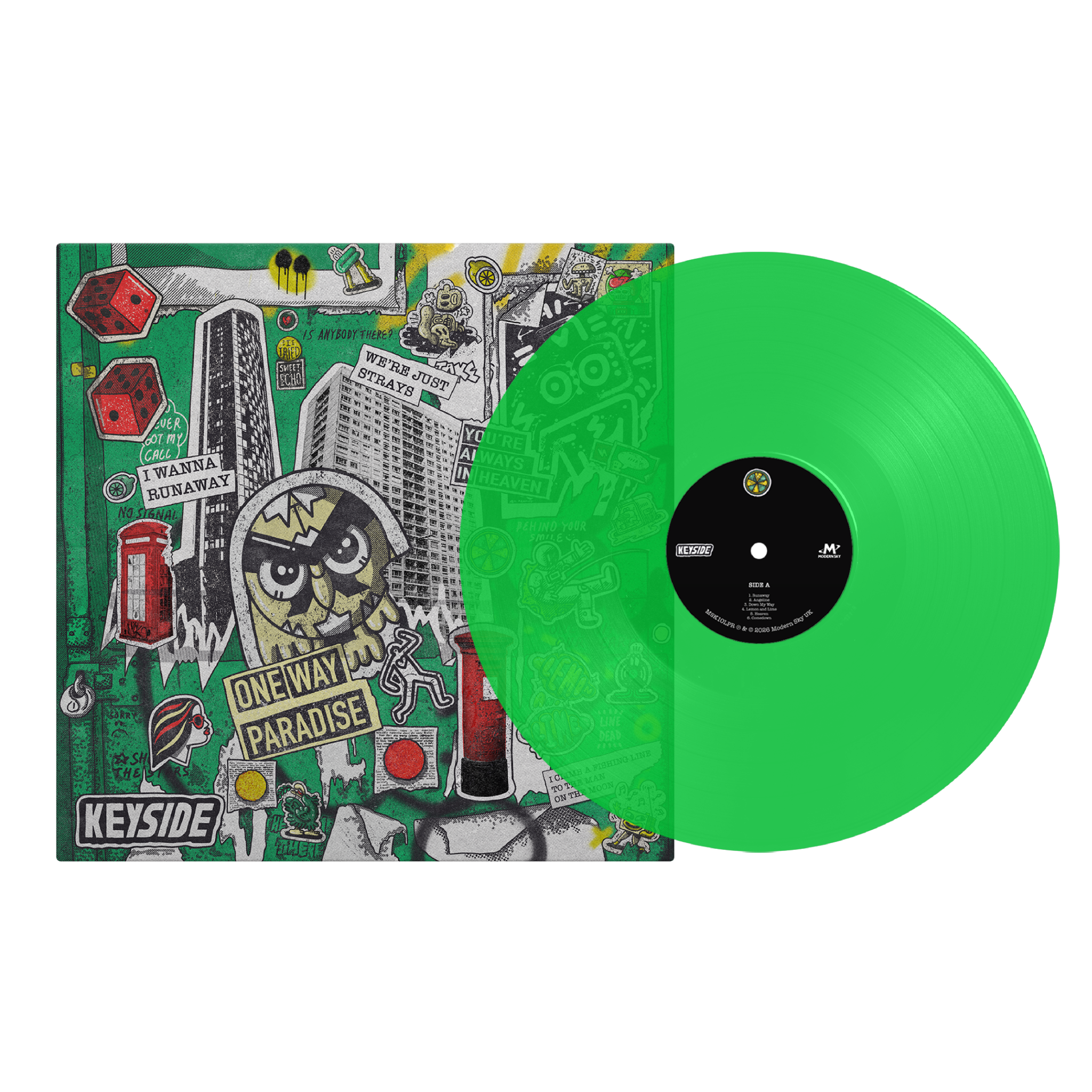 Keyside - Keyside: Green Vinyl LP