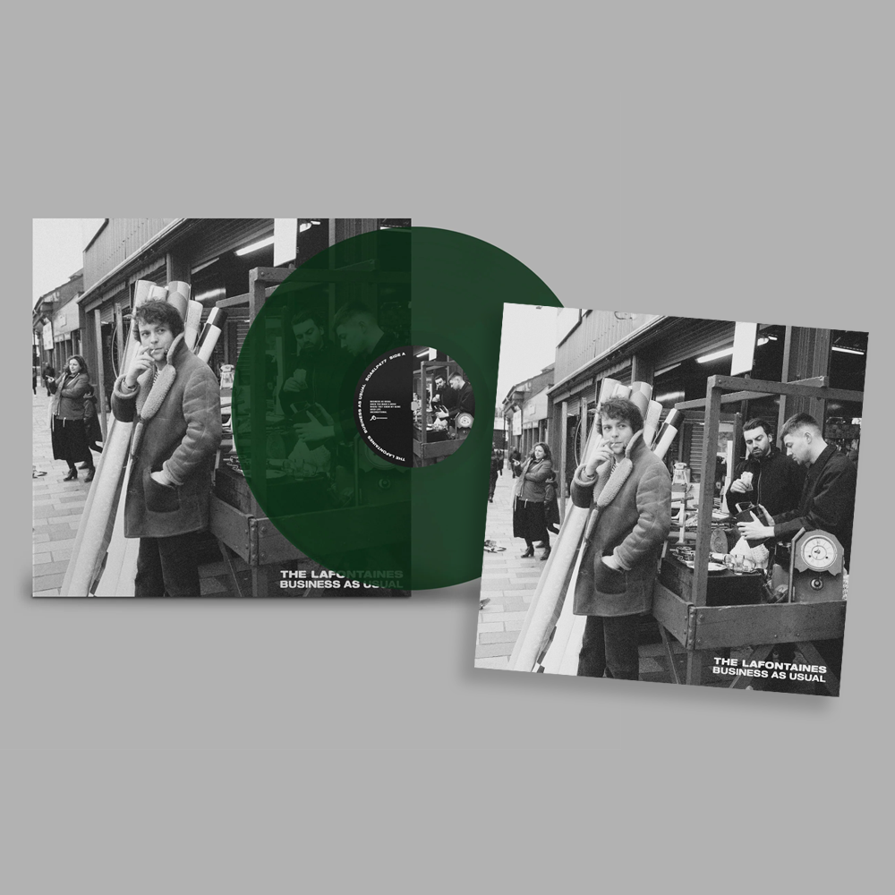 Business As Usual: Limited Transparent Green Vinyl LP + Signed Print