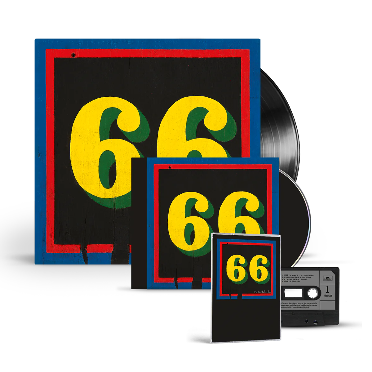 66: Classic Vinyl LP, CD + Cassette