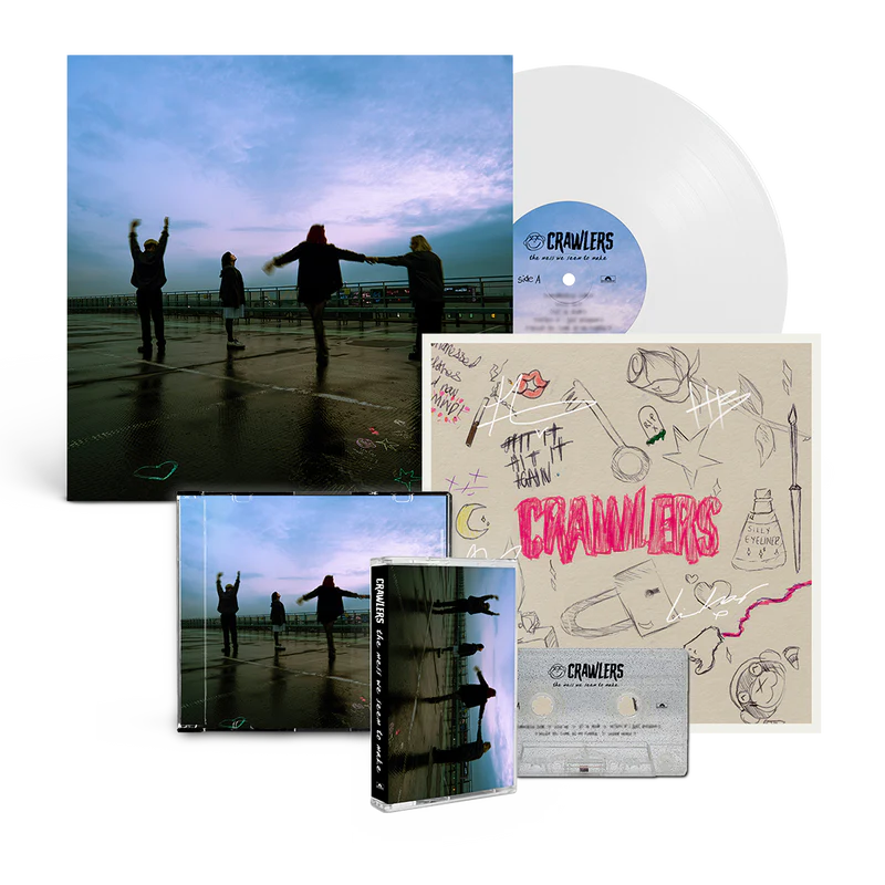 The Mess We Seem To Make: White Vinyl LP, CD, Silver Glitter Cassette + Signed Artcard
