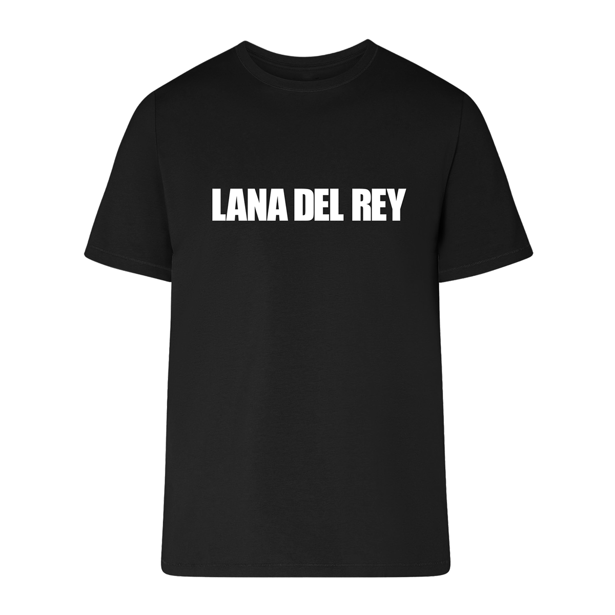 Lana Del Rey - Black T-Shirt with Lana Del Rey Logo