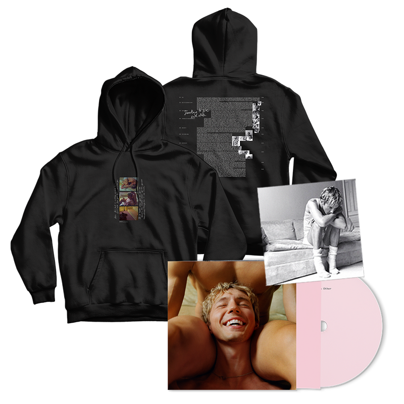 Something To Give Each Other: Deluxe CD, Hoodie + Signed Post Card Bundle