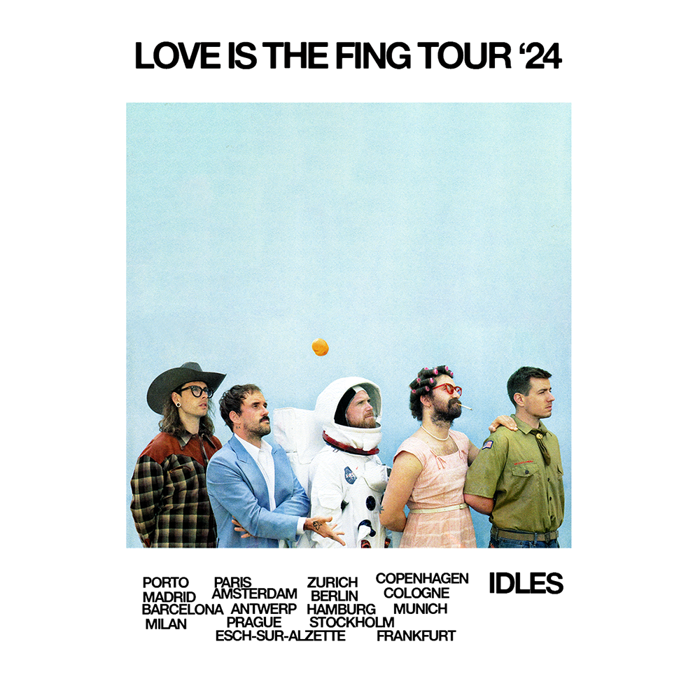 IDLES - Tour Poster EU