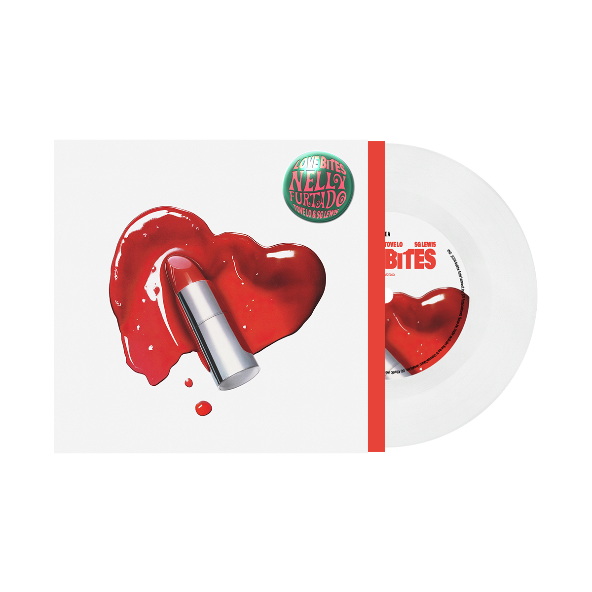 Nelly Furtado - Nelly Furtado: Love Bites 7” White Vinyl