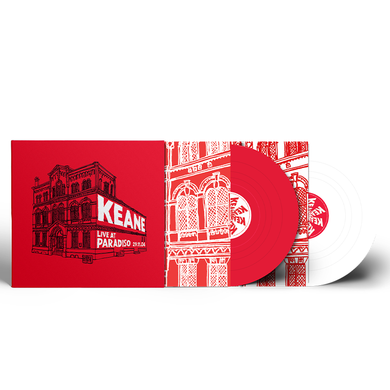 Keane - Live At Paradiso, 29.11.04: Limited Red & White Vinyl 2LP [RSD24]