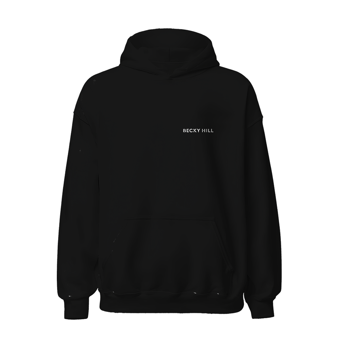 Becky Hill - Believe Me Now Oversized Hoodie in Black