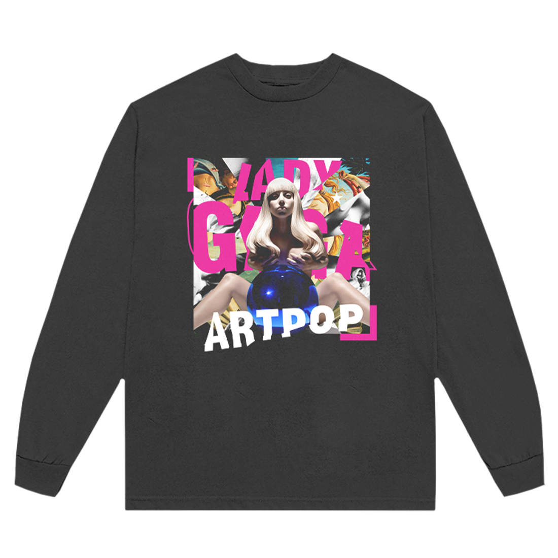 Lady Gaga - ARTPOP Tracklist Longsleeve T-Shirt