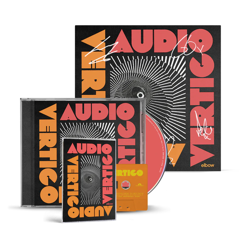AUDIO VERTIGO: CD, Limited Cassette + Signed Art Card