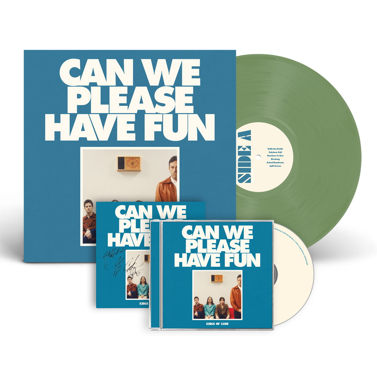 Can We Please Have Fun: Exclusive Green Vinyl LP, CD + Signed Art Card