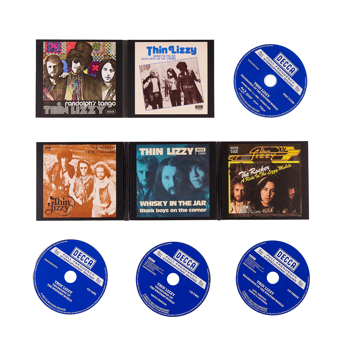 Thin Lizzy - Vagabonds Of The Western World: 3CD + Blu-Ray