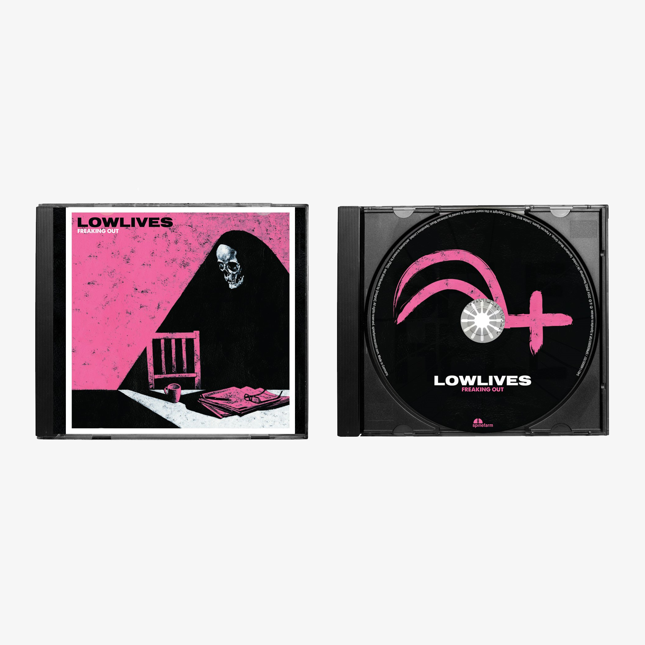 LOWLIVES - Freaking Out: CD