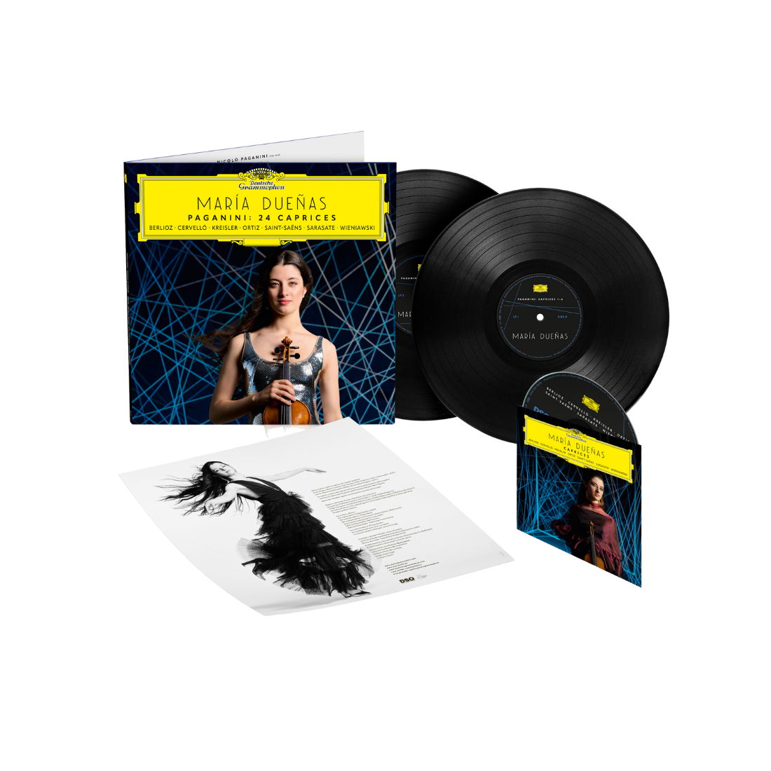 María Dueñas - Paganini - Iconic 24 Caprices: Vinyl 2LP + CD