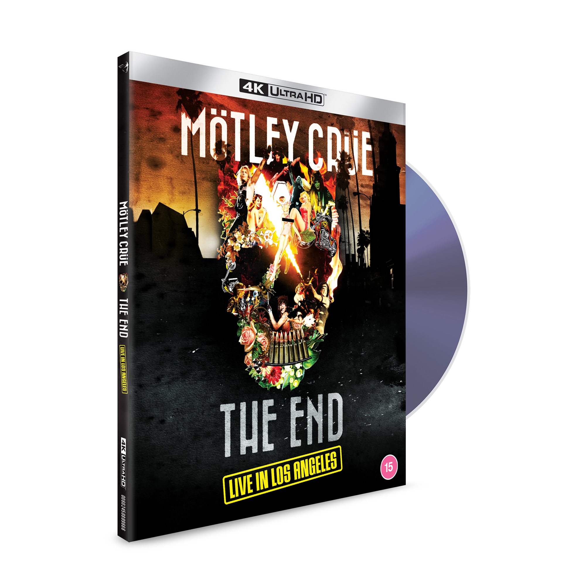 Motley Crue - The End - Live In Los Angeles: 4K UHD Blu-Ray