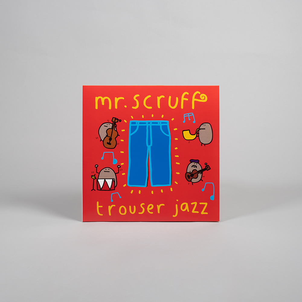 Mr. Scruff - Trouser Jazz (Deluxe 20th Anniversary Edition): Limited Blue + Red Vinyl 2LP