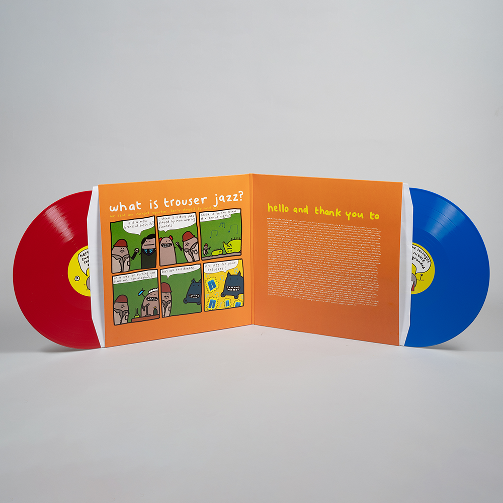 Mr. Scruff - Trouser Jazz (Deluxe 20th Anniversary Edition): Limited Blue + Red Vinyl 2LP