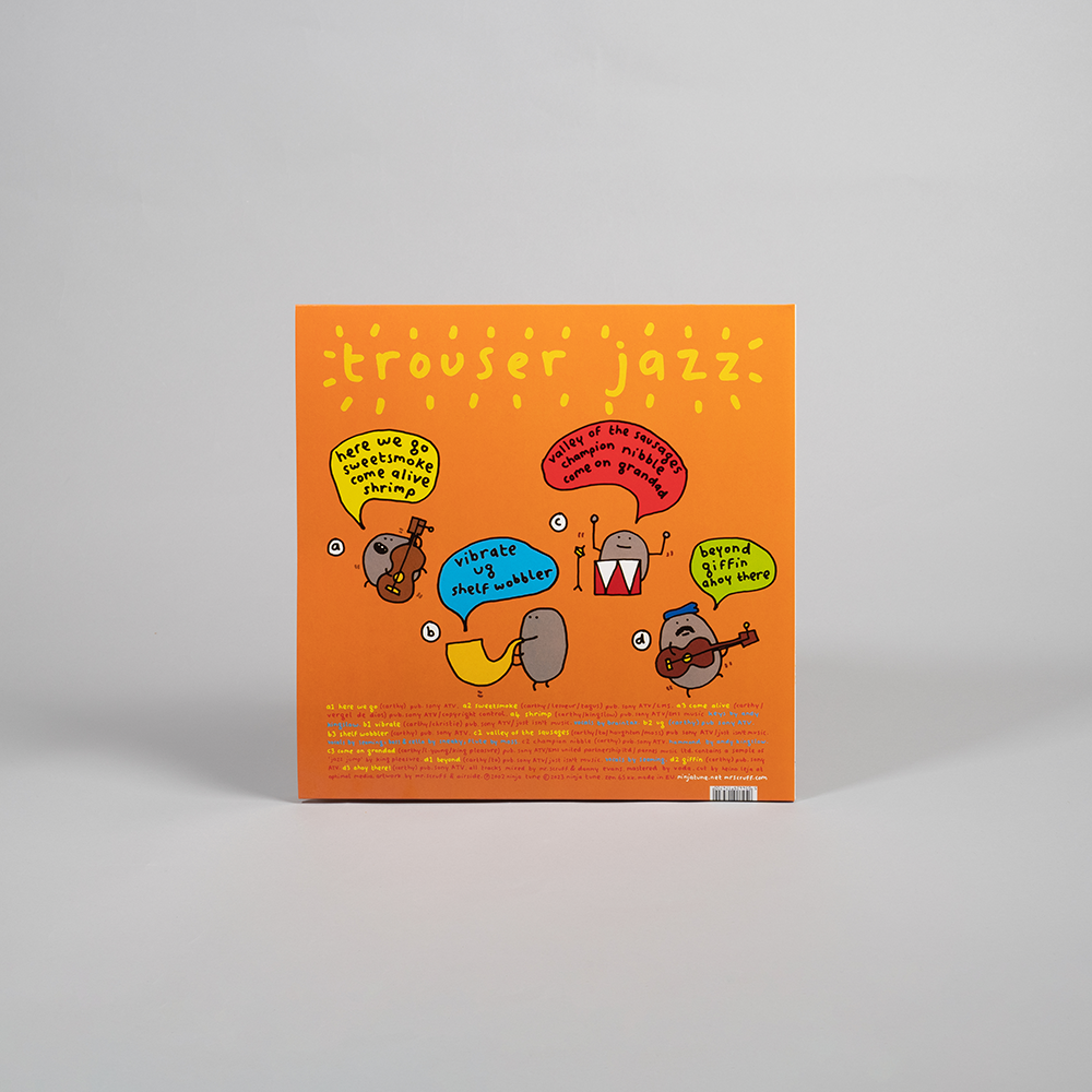 Mr. Scruff - Trouser Jazz (Deluxe 20th Anniversary Edition): Limited Blue + Red Vinyl 2LP