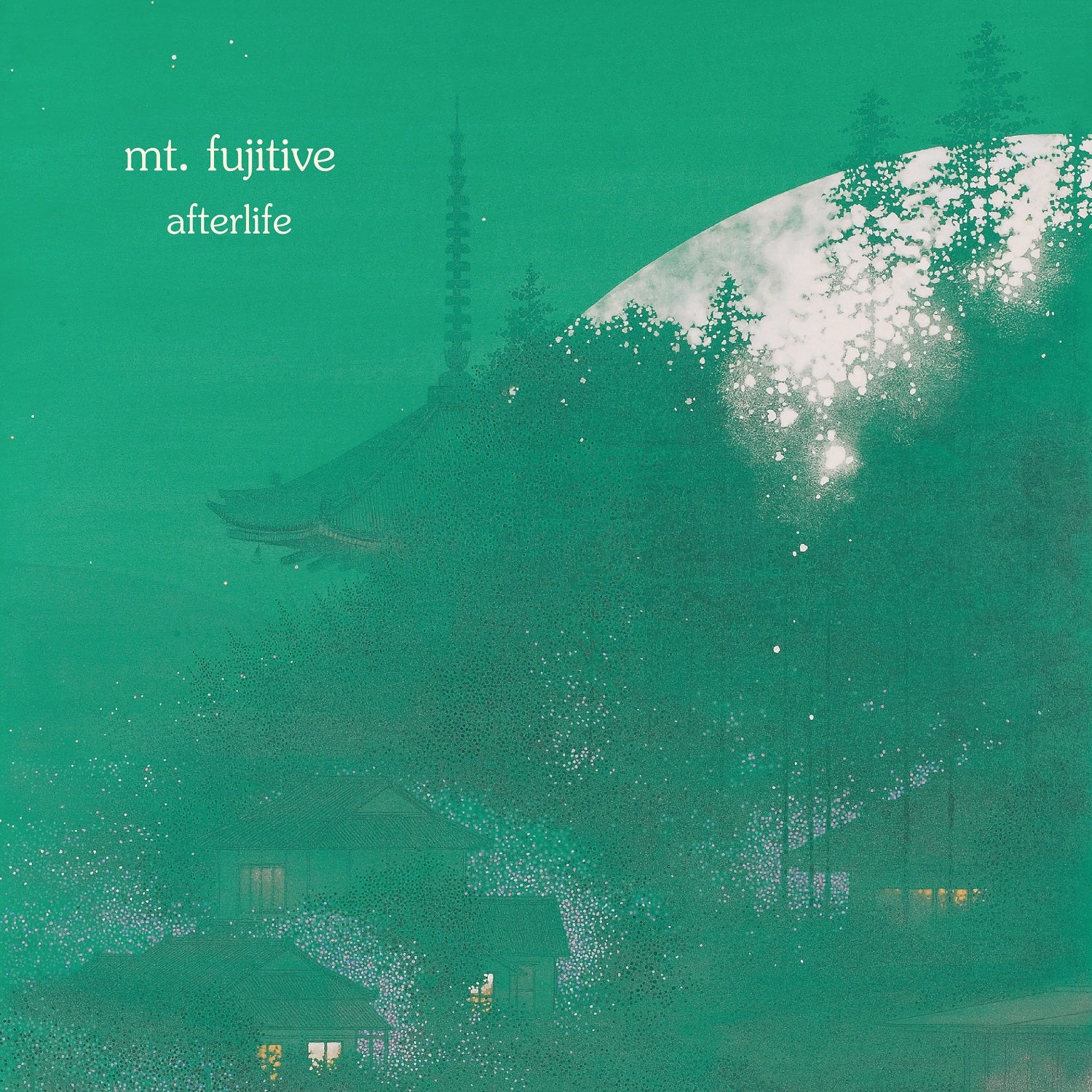 mt. fujitive - afterlife: Black LP