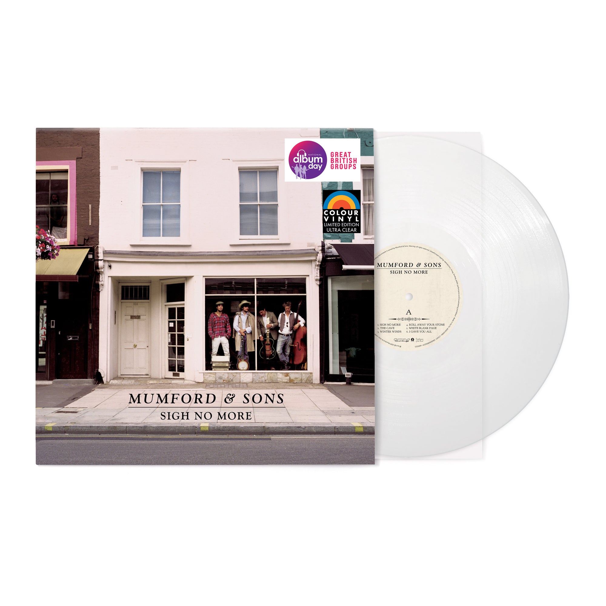 Mumford & Sons  - Sigh No More: Limited Clear Vinyl LP [NAD24]