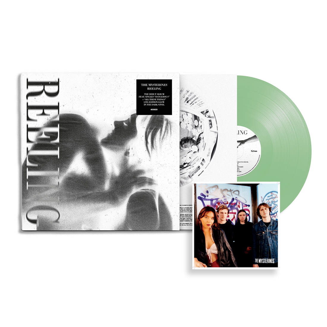 Reeling: Limited Glow In The Dark LP + Signed Art Card