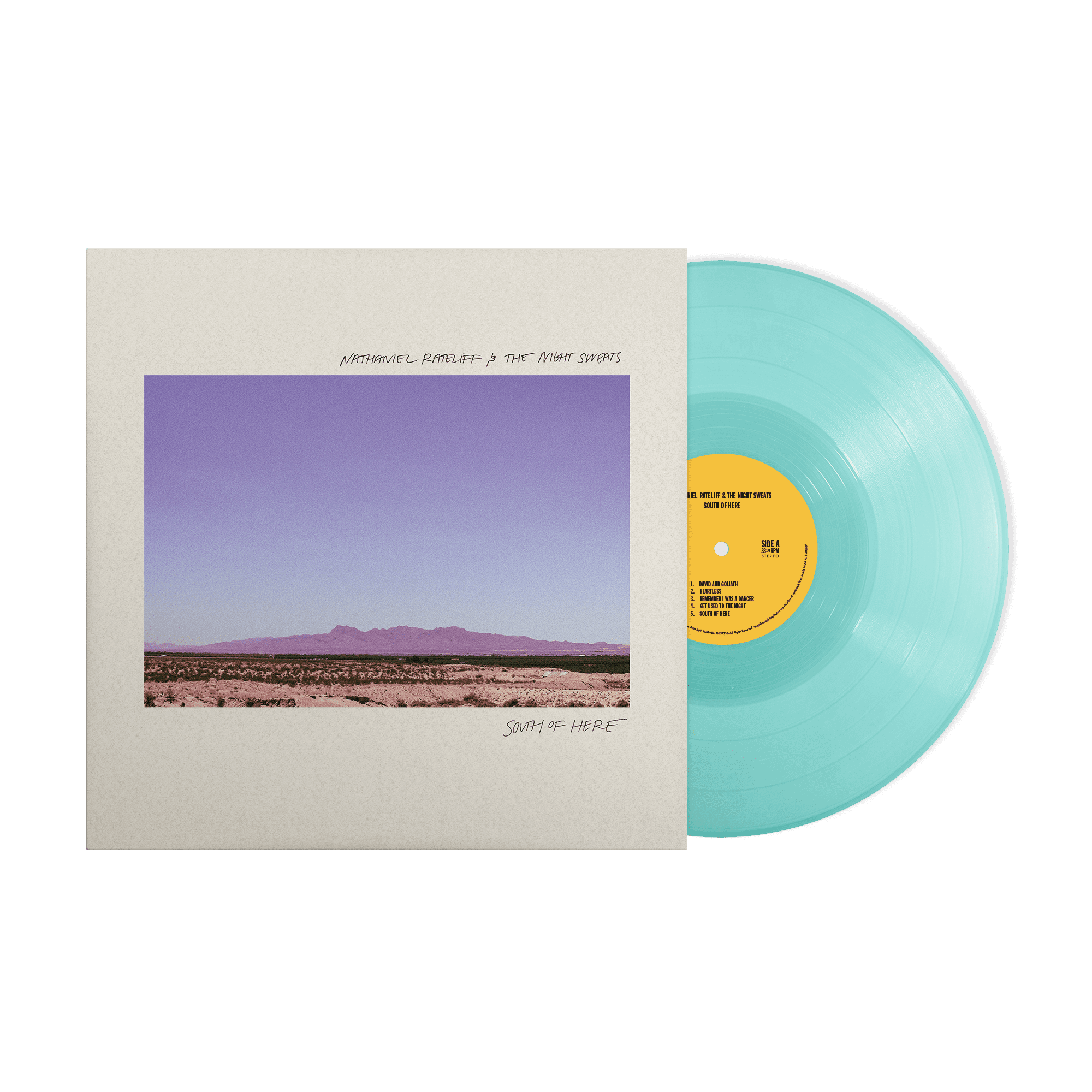 South Of Here: Turquoise Vinyl LP + Signed Print