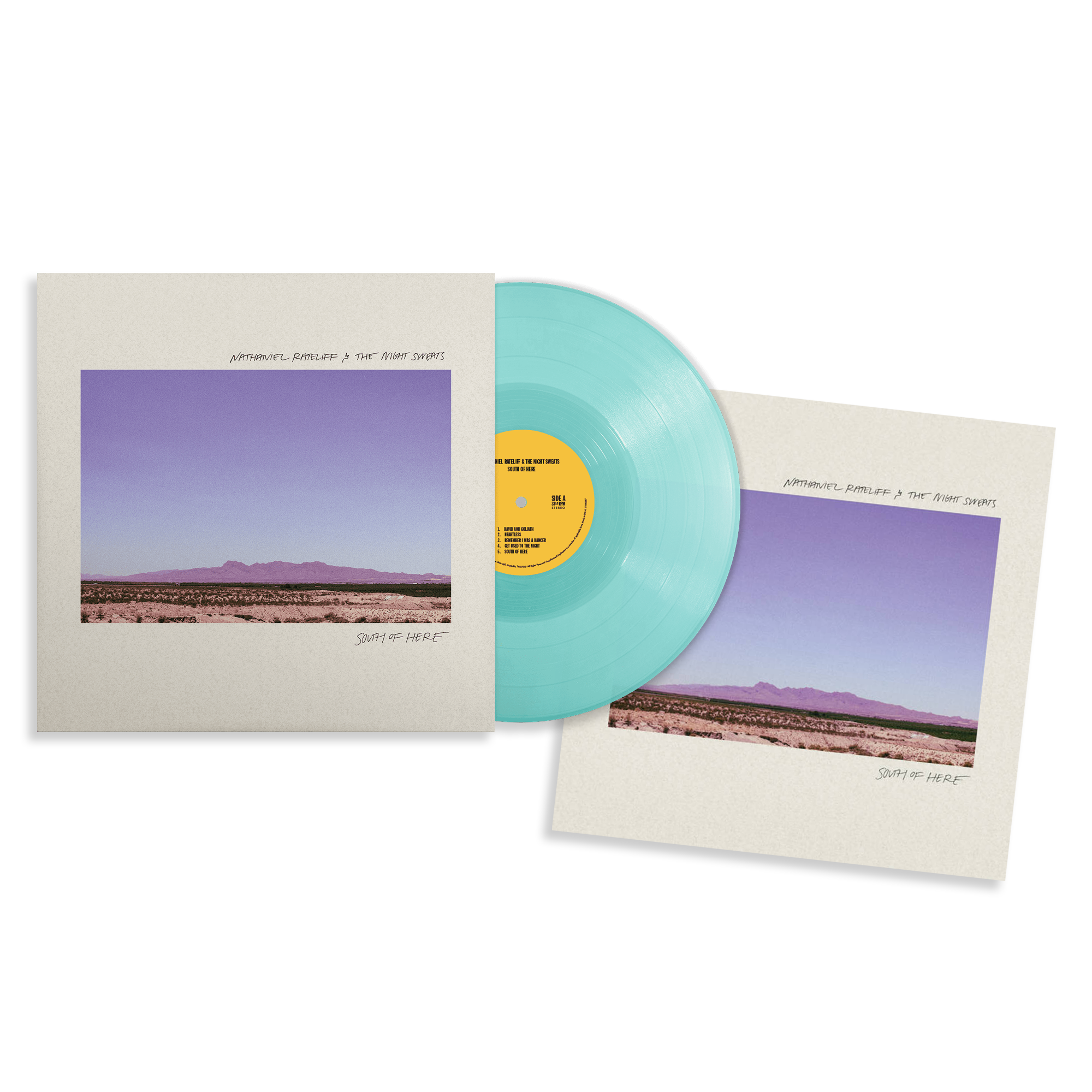 South Of Here: Turquoise Vinyl LP + Signed Print