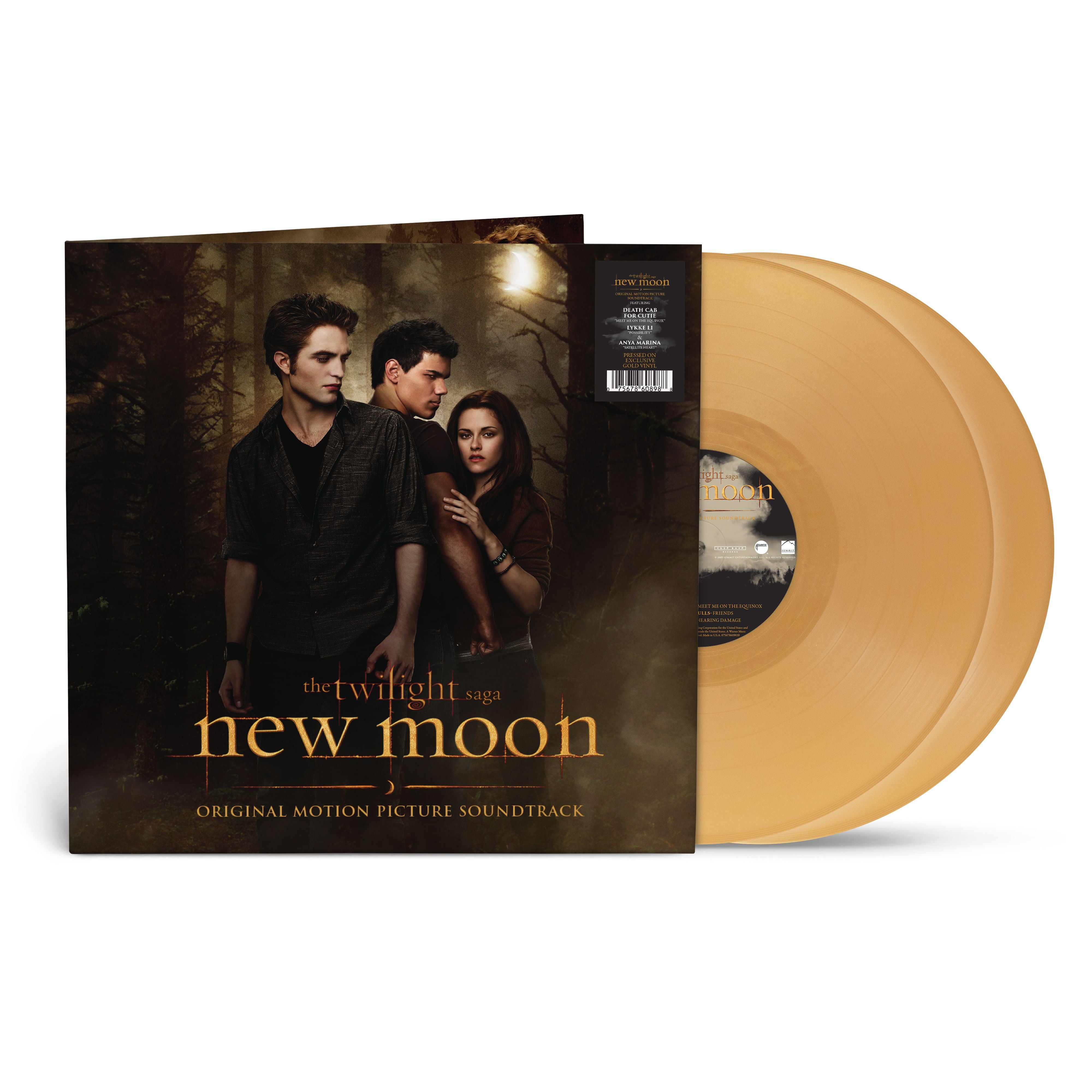 Various Artists - The Twilight Saga - New Moon (OST): Gold Vinyl 2LP