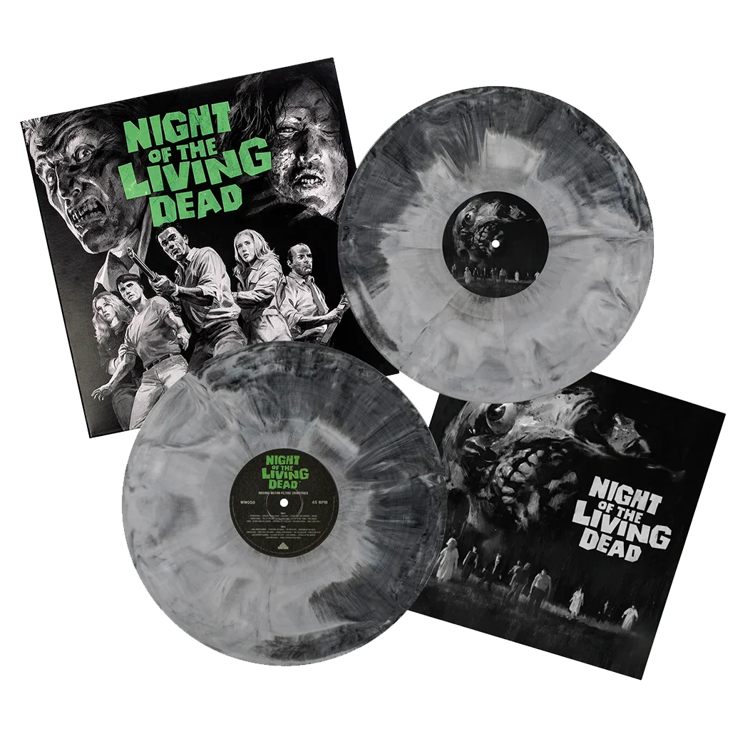 Original Soundtrack - Night Of The Living Dead (OST): Limited Black & White Hand-Pour Vinyl 2LP