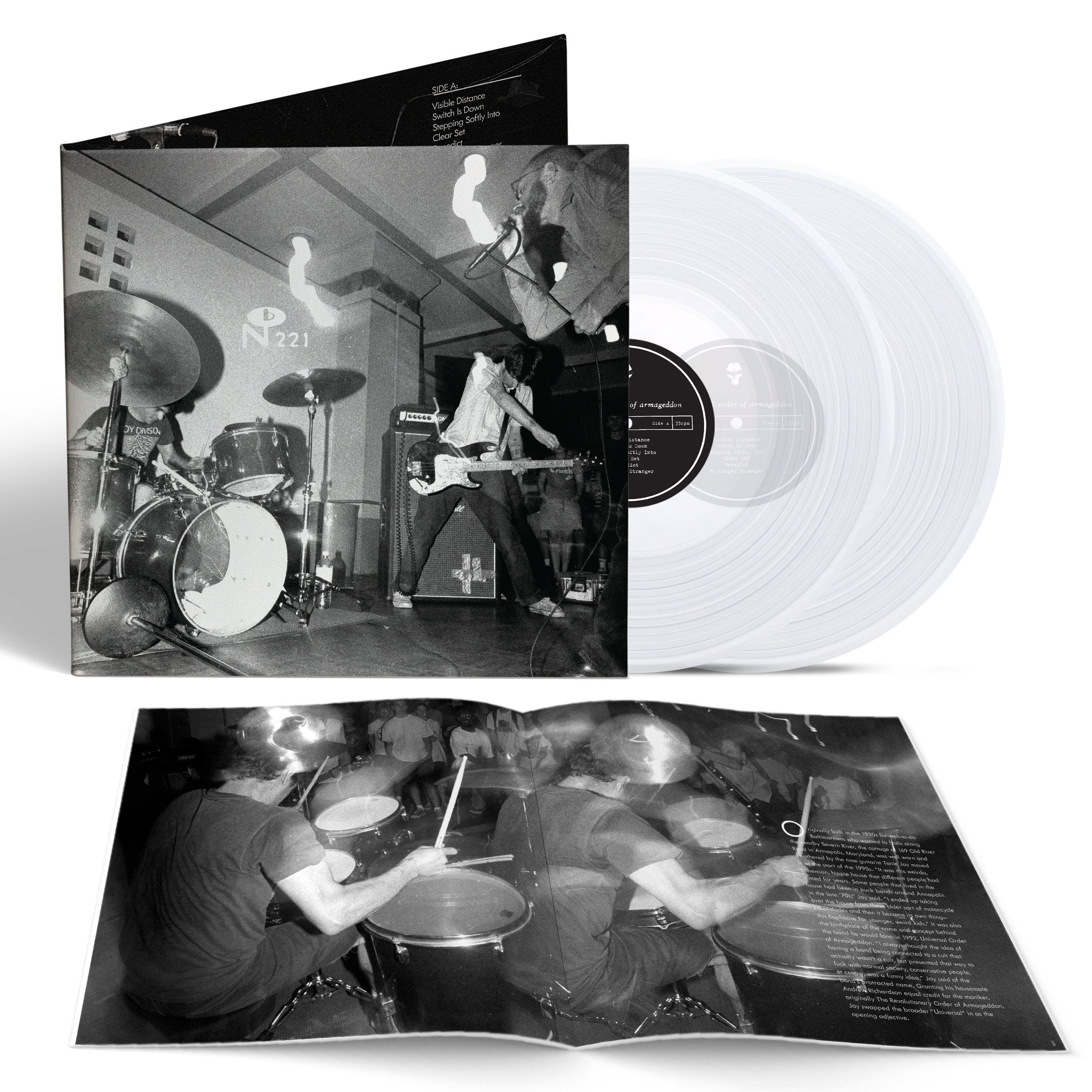 Universal Order Of Armageddon - Universal Order Of Armageddon: Limited Clear Set Transparent Vinyl 2LP