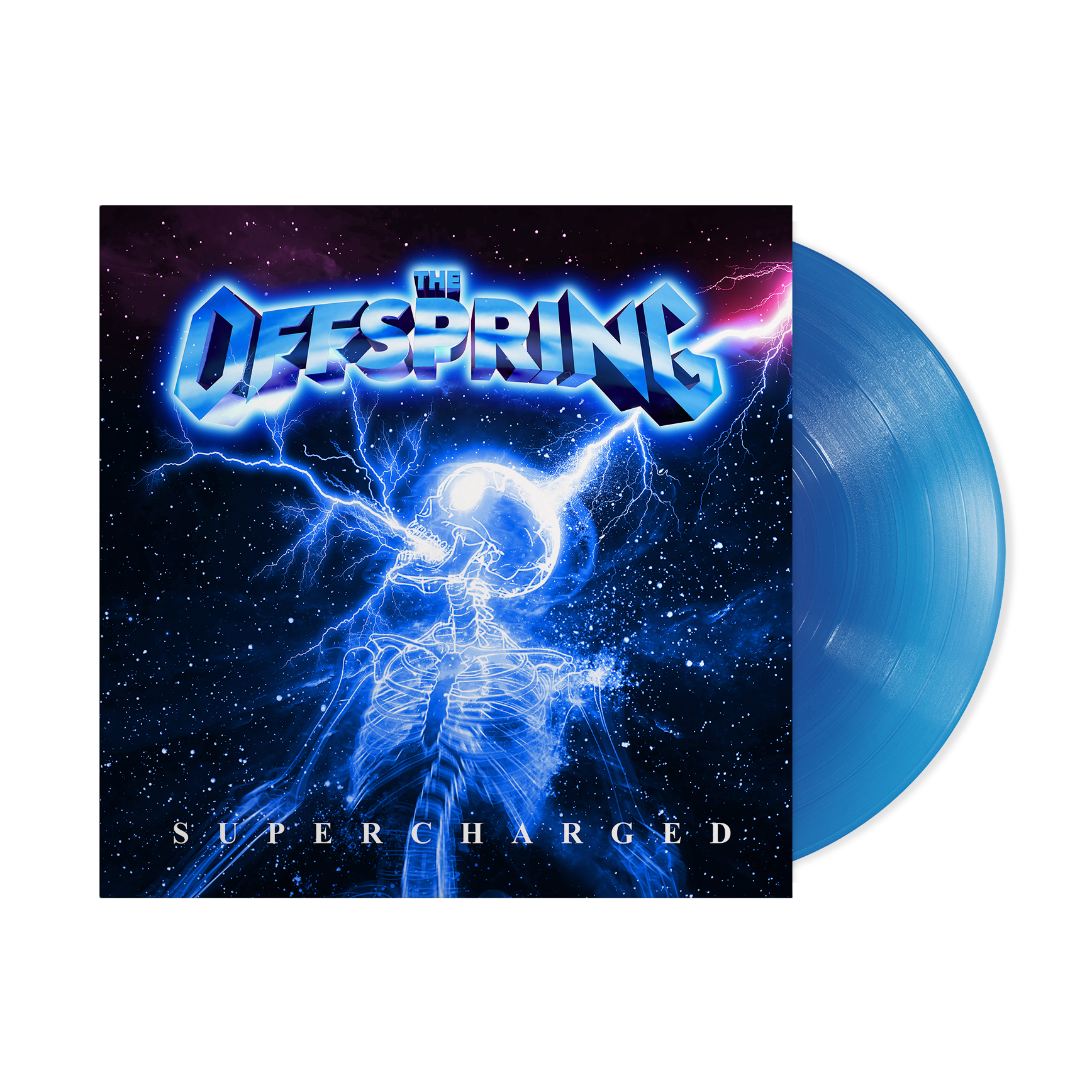 The Offspring - SUPERCHARGED: Blue Vinyl LP