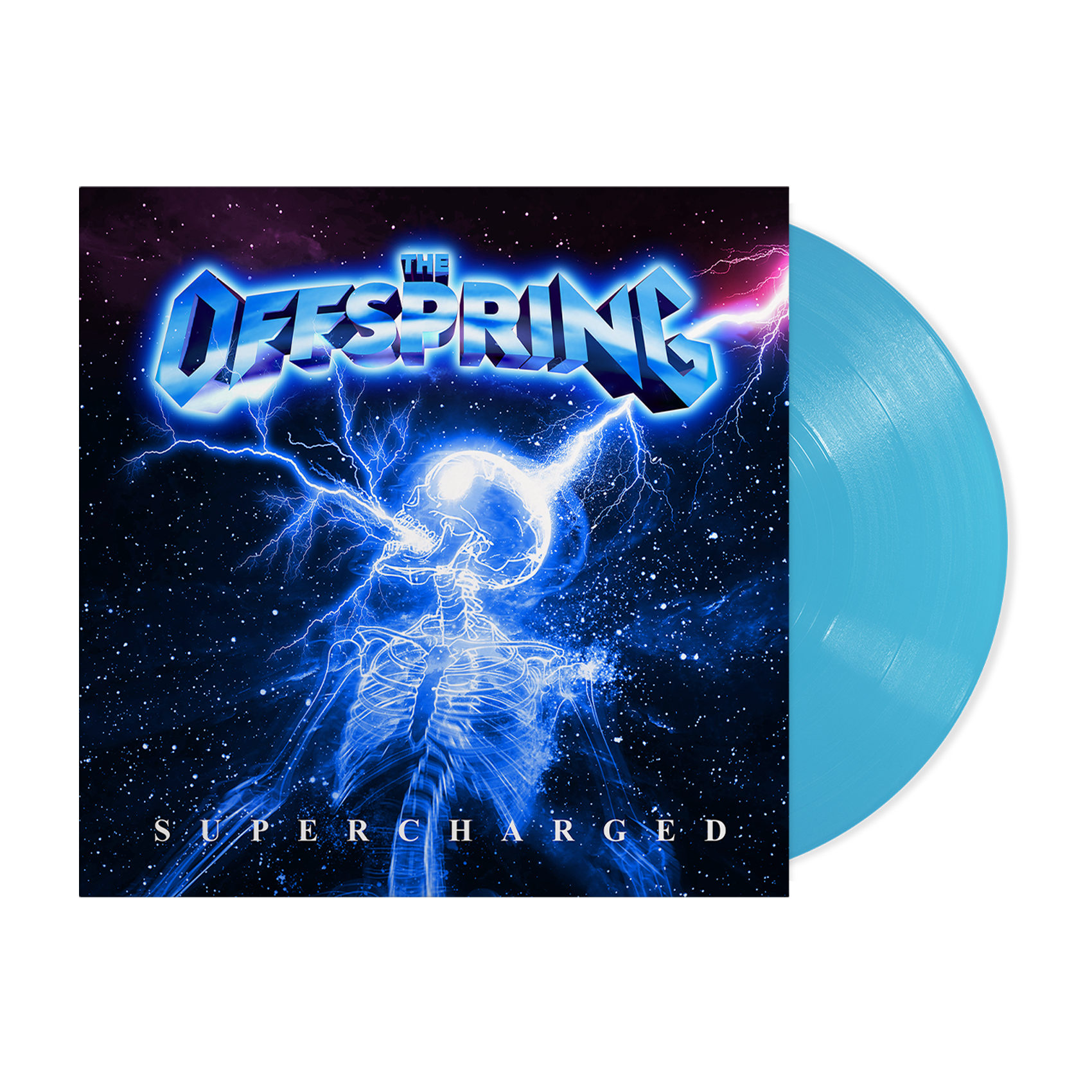 The Offspring - SUPERCHARGED: Exclusive Light Blue Vinyl LP