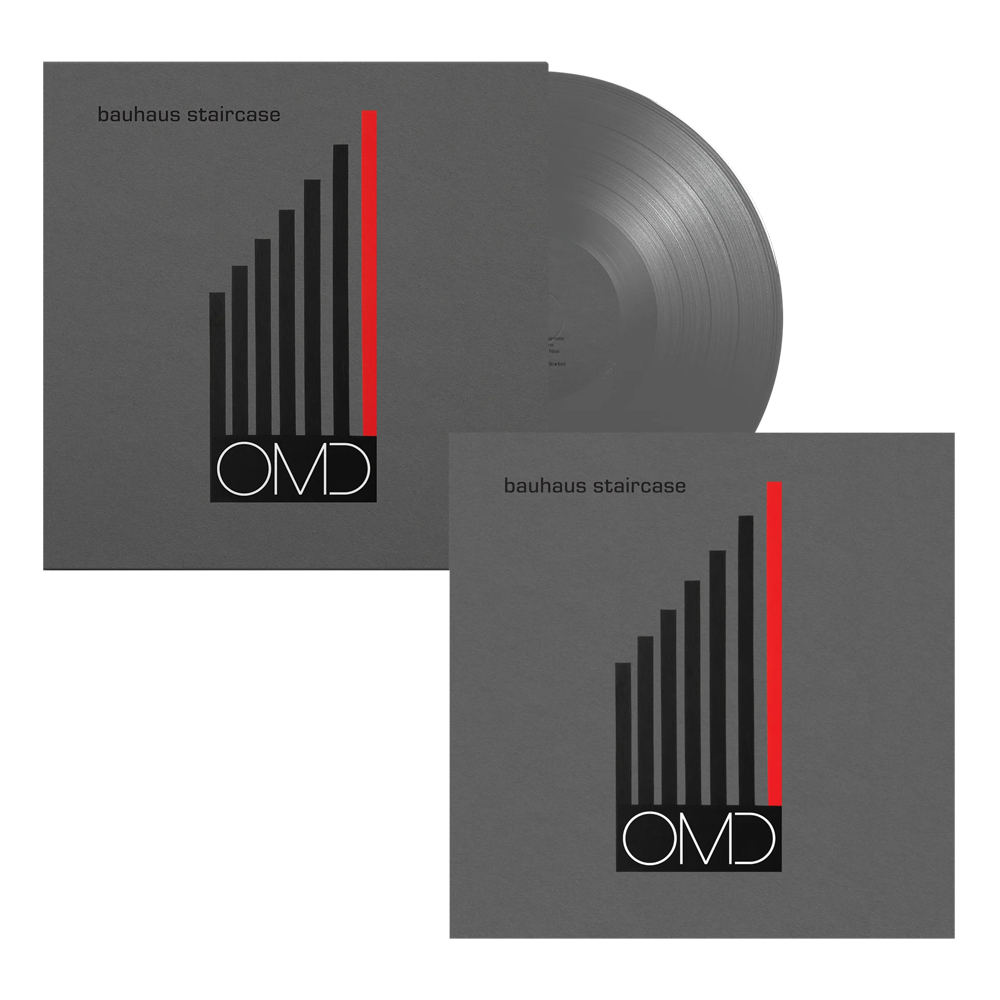 OMD - Bauhaus Staircase: Exclusive Silver Vinyl LP + Limited Spot UV ...