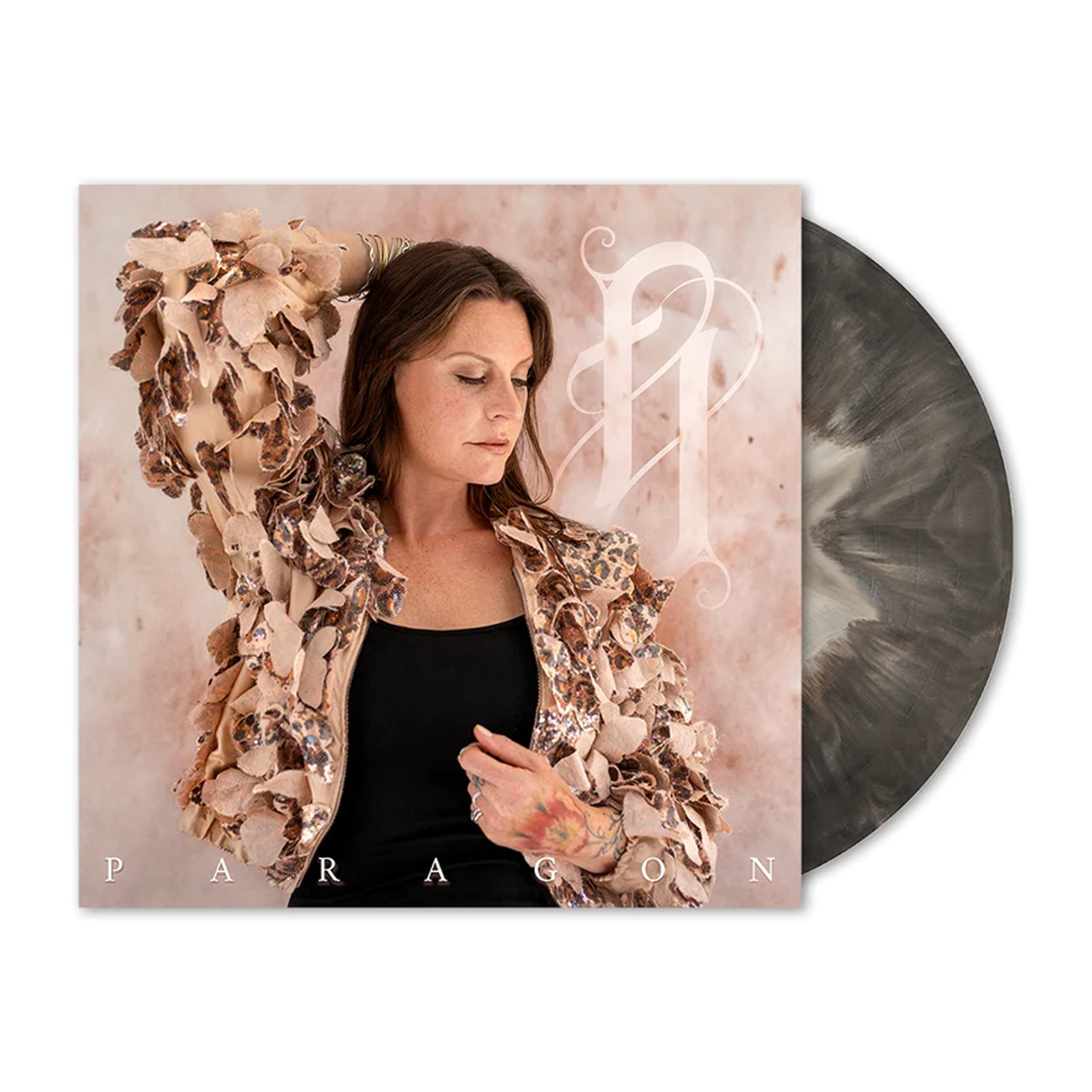 Floor Jansen - Paragon: Limited Black & White Waves Vinyl  LP