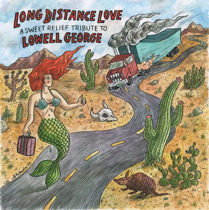 Various Artists - Long Distance Love - A Sweet Relief Tribute To Lowell George: Black Vinyl 2LP