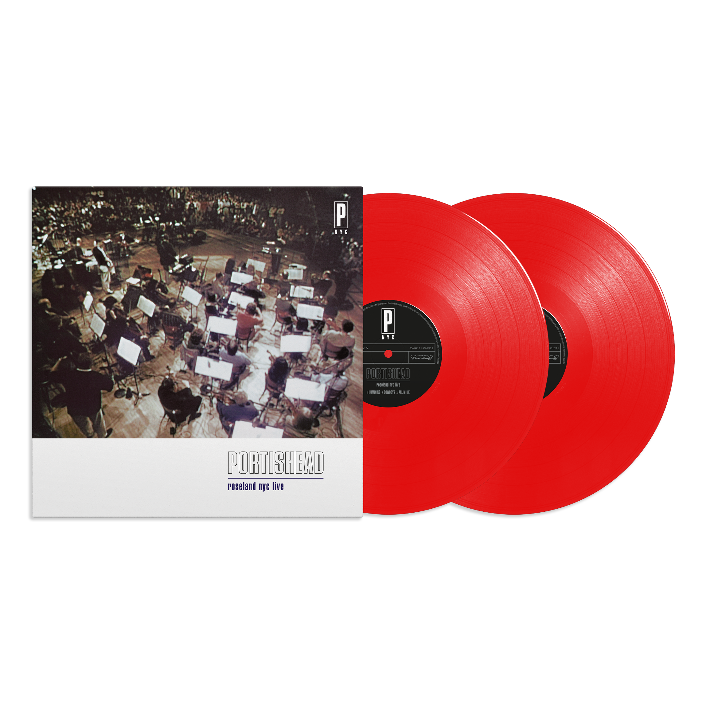Portishead - Roseland NYC Live (25th Anniversary Edition): Limited Red Vinyl 2LP.