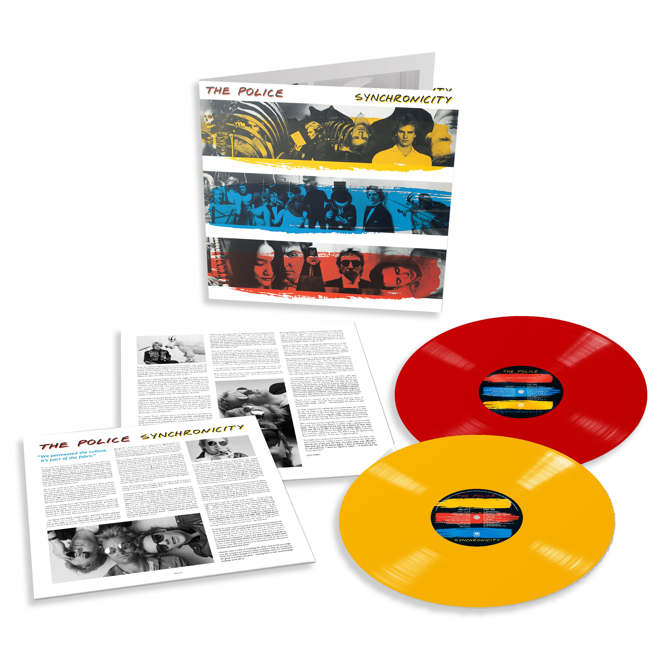 Synchronicity: Exclusive Red & Yellow Vinyl 2LP