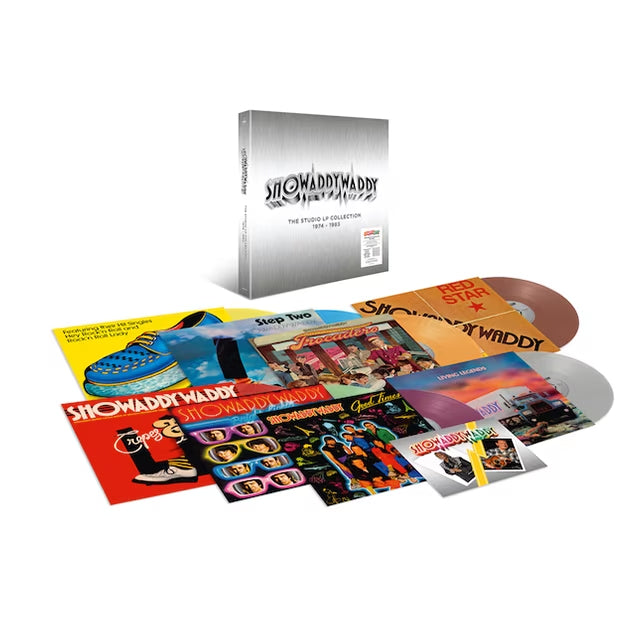 Showaddywaddy - Studio LP Collection: Signed Colour Vinyl 8LP Box Set