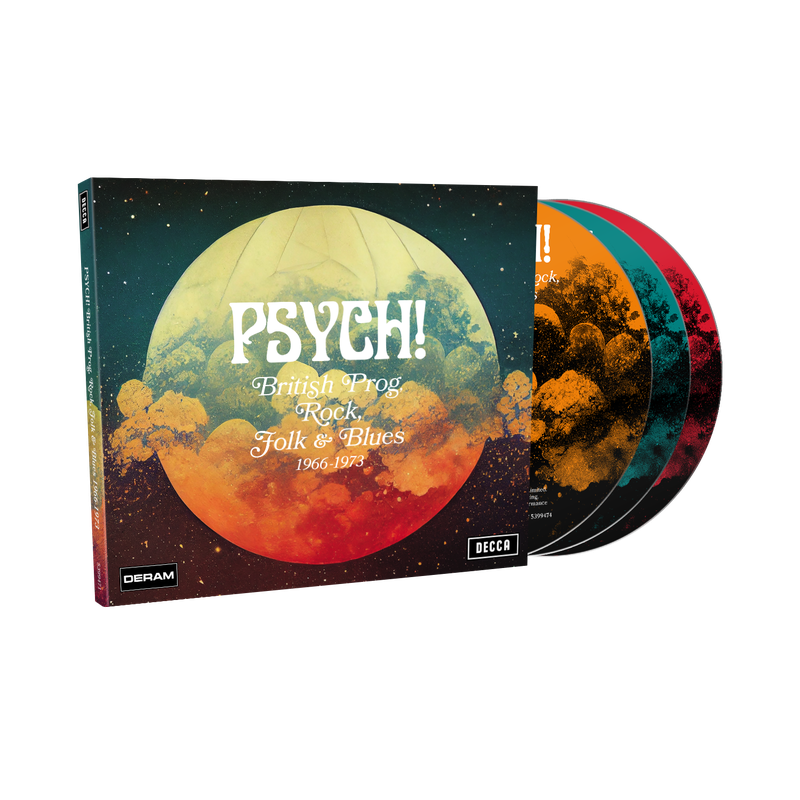 Various Artists - Psych! British Prog, Rock, Folk, And Blues 1966 – 1973: 3CD