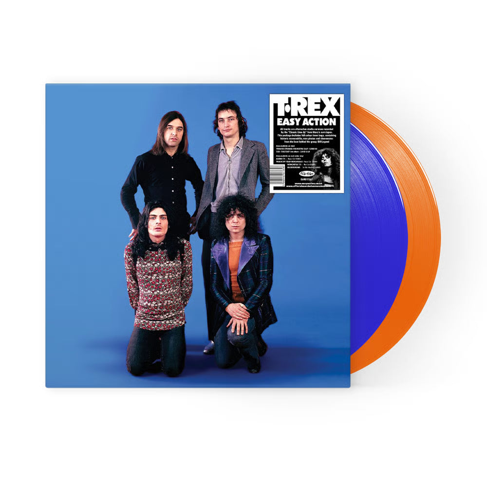 T. Rex - Easy Action: Limited Edition Blue & Orange Vinyl 2LP