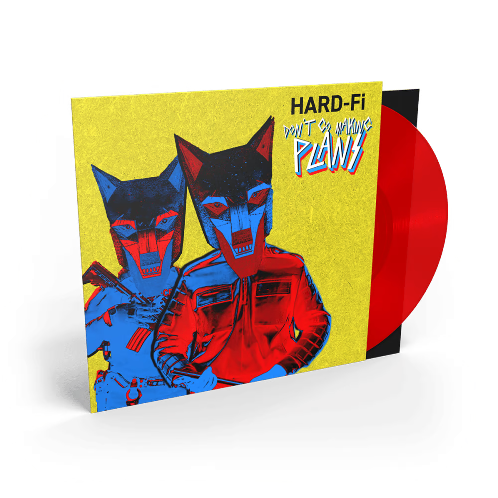 Hard-Fi - Don't Go Making Plans: Limited Transparent Red Vinyl 12" EP