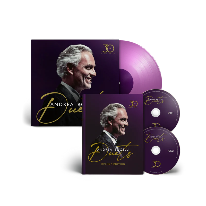 Duets - 30th Anniversary: Limited Purple Vinyl LP + Deluxe Hardcover Book 2CD